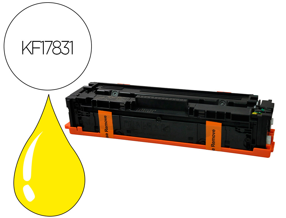 TONER Q-CONNECT COMPATIBLE 54H CANON I-SENSYS LBP621/623 2300P JAUNE